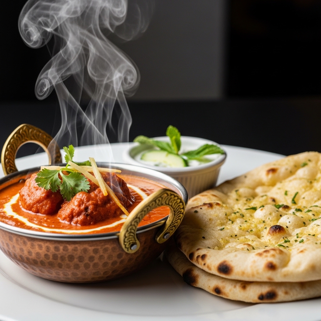 Indian Curry & Naan